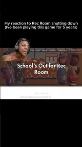 Rec Room shutting down #recroom #shutdown