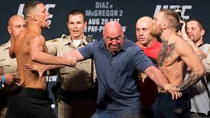 "Prove he's not fragile" Nate Diaz responds to Dana White's Conor McGregor trilogy fight proposal