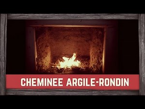 Comment construire une cheminée argile-rondin!