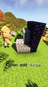 Make a Nether Portal Switch in 30 Seconds! | Ivan Rudskoy