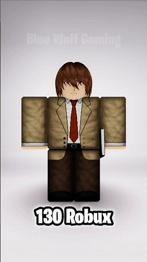 How to make Light Yagami Roblox Avatar #deathnote #robloxavatar