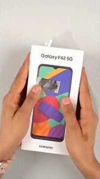 UNBOXING SAMSUNG GALAXY F42 5G #SHORTS #SAMSUNG #F42