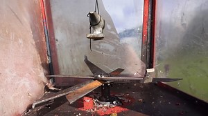 What happens when you put an anvil in a giant blender