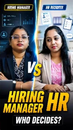 Who actually hires you? HR vs Manager #careertips #jobsearch #work