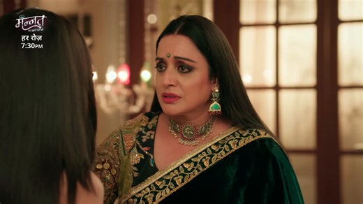 1.8M views · 110K reactions | Mannat ko hai Neetu ke dard ka ehsaas, kya ab hoga Vishakha ka pardafaash? 樂 Dekhiye #Mannat, har roz shaam 7:30 baje sirf, #Colors aur JioHotstar par. #AyeshaSingh #SharainKhanduja | COLORS TV | Facebook