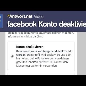 facebook App: Konto deaktivieren und reaktivieren