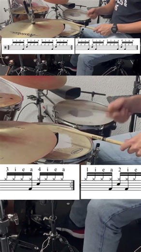 Time Functioning Patterns - Fat Back 26 #drums #drumnotation #drummer #drum #drumming #drummethod