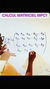 Calcul Matriciel #mathematiques MPC1