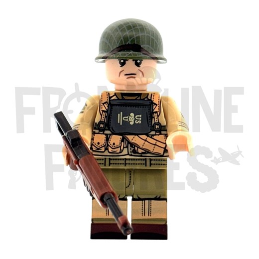 Premium WW2 D-day U.S. Ranger Corporal With M1A1 Carbine Minifigure Military - Etsy