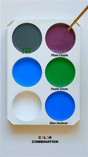 Can You Guess the Color Mix? (Easy to Hard) 🎨 #ColorMixing #Satisfying