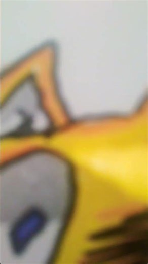 drawing crazy tails #art #fnf