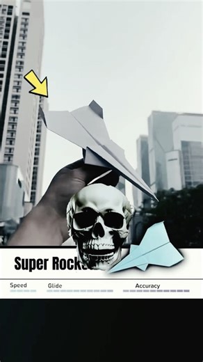 Super Fast Paper Jet ✈️ 🚀💀