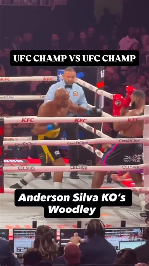 ᴍɪᴋᴇʏ ᴄᴏɴʟᴏɴ ☘️ 𝙈𝙈𝘼 • 𝘾𝙧𝙚𝙖𝙩𝙤𝙧 • 𝙂𝙧𝙤𝙬𝙩𝙝 on Instagram: "technically a super fight. woodley would’ve won in mma though. #misfitsboxing #andersonsilva #tyronwoodley"