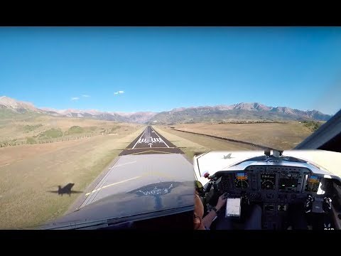 Mountain flying in the Fall....Views from a Private Jet