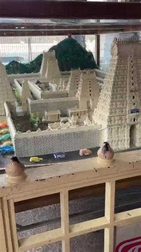 Arunachalam Temple Plan Model View🔥🙏