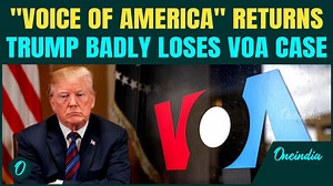 Trump LOSES Court Battle Over VOA Cuts | Voice of America Reinstalled, Over 1,300 Jobs To Be Saved