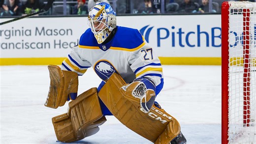 Buffalo Sabres' Devon Levi discusses path to become 'elite NHL goalie'