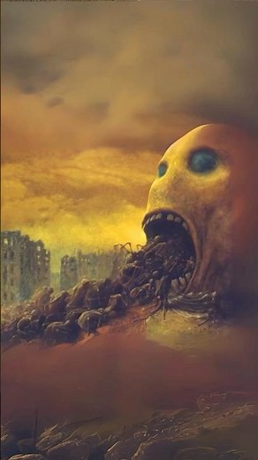 "Untitled (1970s)" by Zdzisław Beksiński