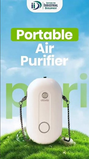 Atovio Pebble India’s First Filterless Air Purifier | Tested at IIT Kanpur #shorts #iidincubator