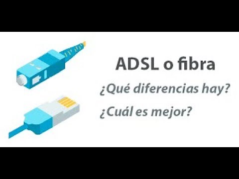 Diferencias entre fibra óptica y ADSL