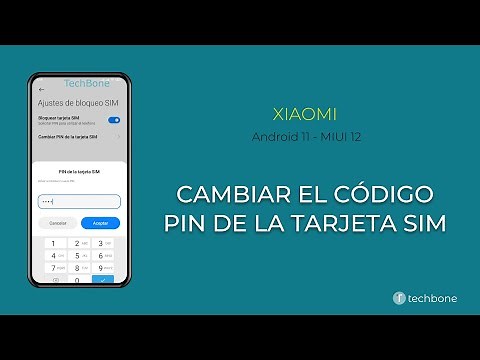 Cambiar el Código PIN de la tarjeta SIM - Xiaomi [Android 11 - MIUI 12]