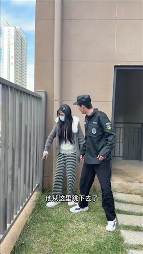 Delivery guy manages to balance love and escape #parkouradre