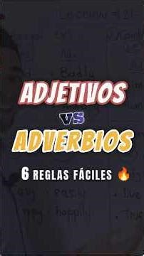 6 Rules for Forming Adverbs in English | Adjectives vs. Adverbs