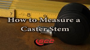 Watch How to Measure a Caster Stem on Amazon Live