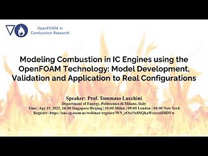 Modeling combustion in IC engines using the OpenFOAM technology
