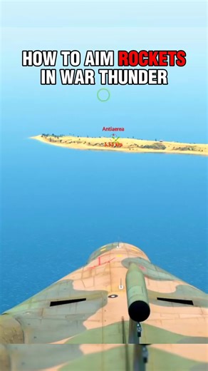 How to aim rockets in #warthunder #fullbackwt #warthundertutorial #warthundervideo
