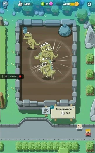 crazy Dino Park 🏞️ #gaming #dinosaurride #roblox #dinosaurkingarcade #games #games #dinohuntergame