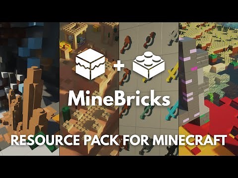 MineBricks Resource Pack for Minecraft ‒ Trailer 4