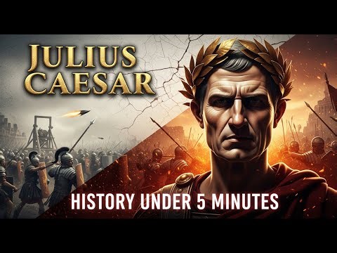 Julius Caesar | Power, Betrayal, and Legacy | A Short History Under 5 Minutes