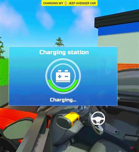 Charging My 😱 Jeep Avenger Electric Car? Car Simulator 2 #automobile #carsimulator2 #electriccar