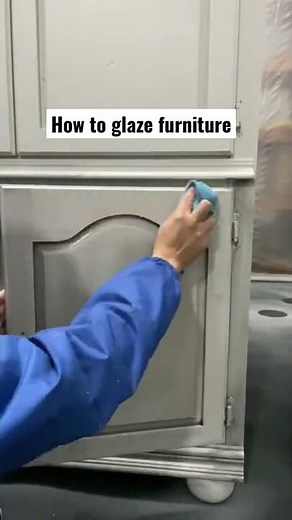 How to glaze furniture