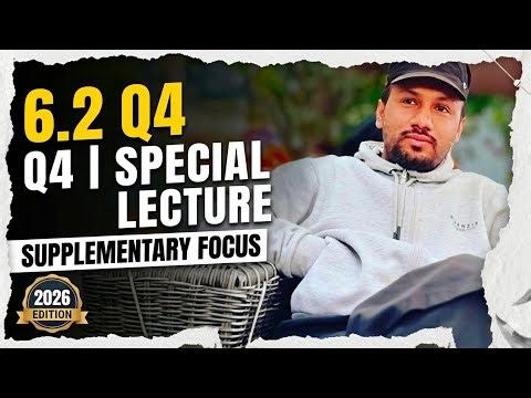 2nd Year Math Exercise 6.2 Question 4 | Special Lecture for Supply Students