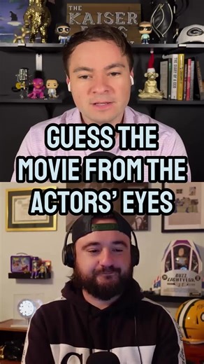 Guess the Movie from the Actors’ Eyes! 👀 #fypage #movies #actors | guess the movie