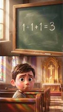 1 + 1 + 1 = 1? 🤯 Church Math vs School Math!#Shorts #tamilchristian #Jesus #biblefacts #trending