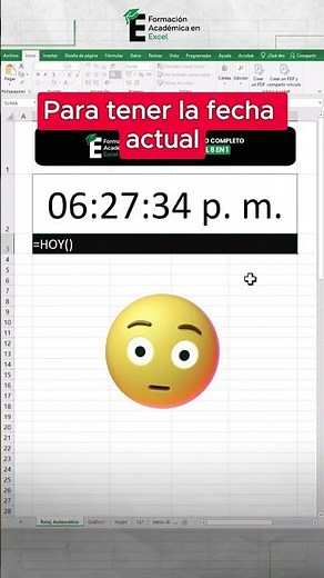 Create a real-time clock in Excel 😎✅ #excel #exceltips #excelacademictraining
