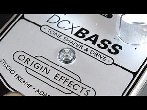 Famous Studio Preamp Tone in a Compact Pedal // Origin Effects DCX BASS