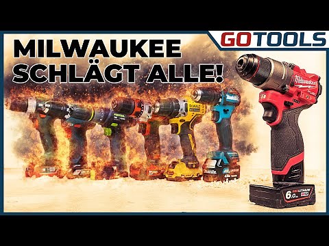 Who still buys 18V drill drivers!? The most powerful 12V cordless screwdrivers in a comparison test!