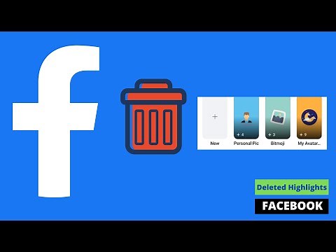 How To Restore Deleted Highlights and Featured Collection On Facebook App