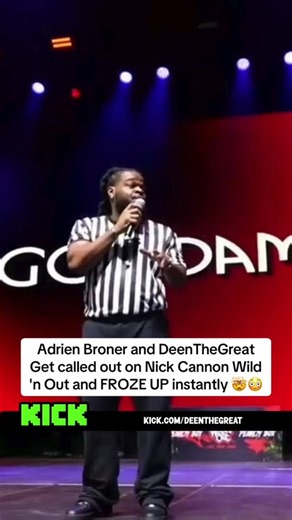 Adrien Broner and DeenTheGreat Get called out on Nick Cannon Wild 'n Out and FROZE UP instantly🤯