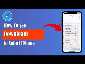 How To See Downloads In Safari iPhone - Easy Method