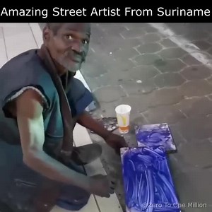 Amazing Street Artist From Suriname | Singer M Ramzan Jani