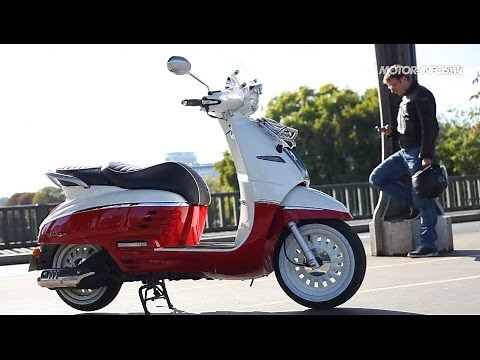 Essai scooter Peugeot Django 125