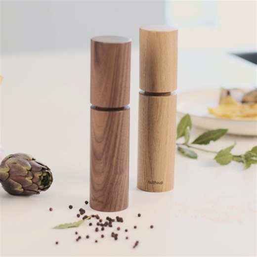 The bulthaup spice mill set ensures stylish hospitality in the kitchen and at the table. Project by @bulthaup | bulthaup