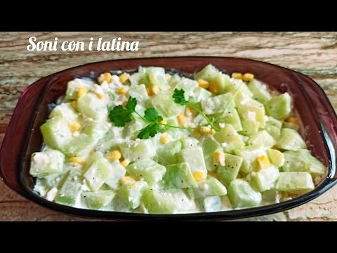 HOW TO MAKE VERY HOMEMADE CHAYOTES WITH CREAM | Soni with an i in Latin