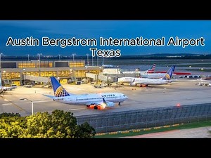 [4K] Austin Airport Tour 2025 ✈️ Full Walkthrough of AUS International Airport | Texas Travel 4K