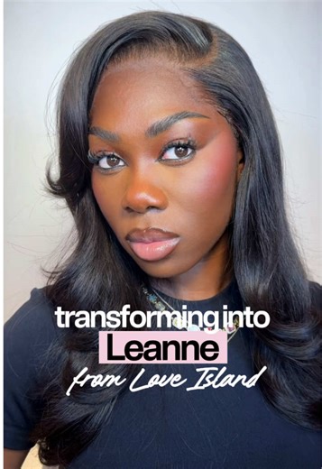 Recreating Leanne Amaning's Love Island Look